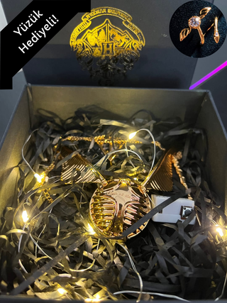 Golden Snitch Yüzük Kutusu