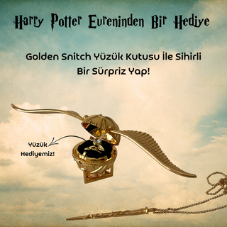 Golden Snitch Yüzük Kutusu
