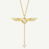 Golden Snitch Sterling Silver Necklace
