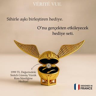 Golden Snitch Yüzük Kutusu