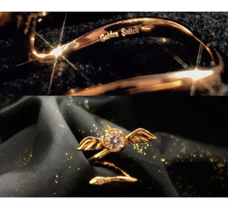 Golden Snitch™ Gümüş Yüzük
