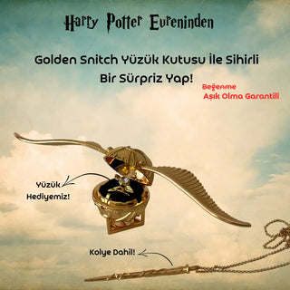 Golden Snitch Yüzük Kutusu