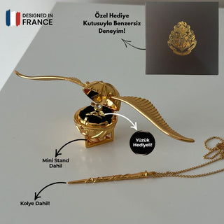 Golden Snitch Yüzük Kutusu