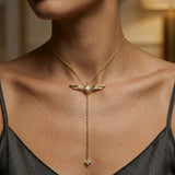 Golden Snitch Sterling Silver Necklace