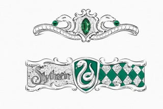 Slytherin Premium Çift Yüzüğü
