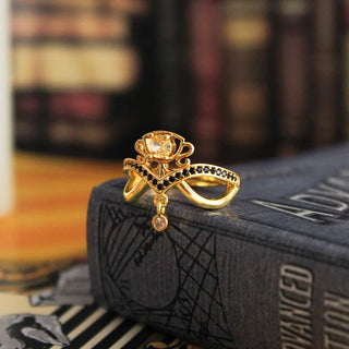 Hufflepuff: Cup of Helga & Golden Tiara Yüzüğü