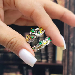 Severus Snape: "Always" & Emerald Crown Yüzük Seti