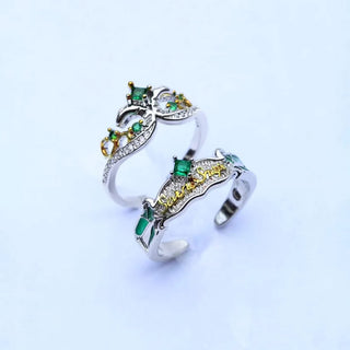 Severus Snape: "Always" & Emerald Crown Yüzük Seti